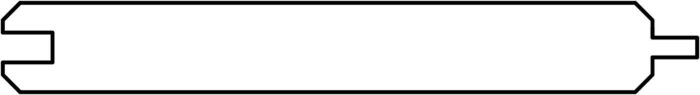 Tuindeco Dakbeschot Red Class Wood 1,8×19,5×400 cm – hout