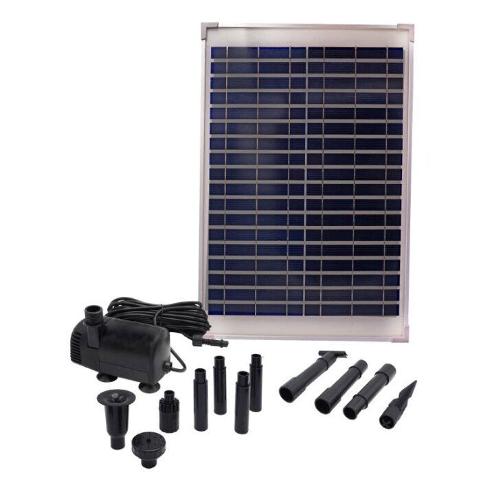Ubbink SolarMax 1000 incl. solarpaneel en pomp – zwart