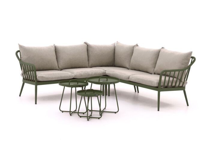 Manifesto Furniture Manifesto Celante/Pito hoek loungeset 6-delig Laagste prijsgarantie! – Groen