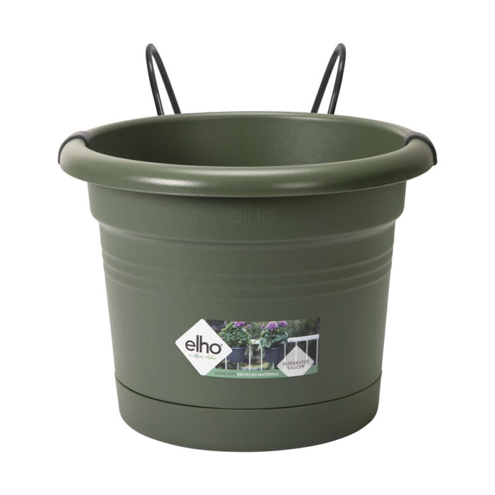 Elho Gb balcony potholder allin1 leaf green bloempot – groen