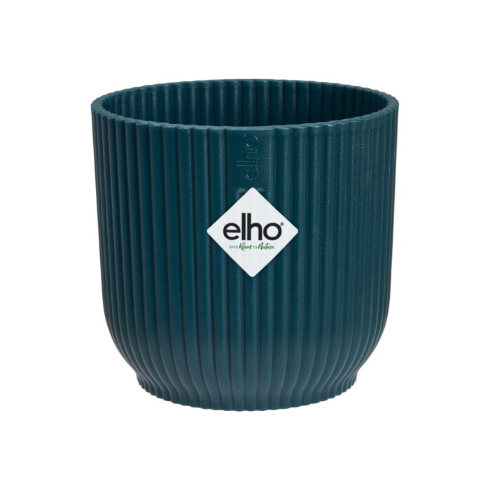 Elho Vibes Fold Rond Mini dia 7 cm bloempot diepblauw – blauw
