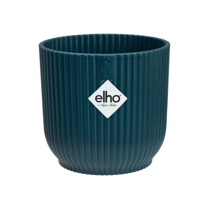 Elho Vibes Fold Rond Mini dia 7 cm bloempot diepblauw - blauw