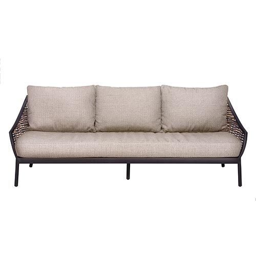 Applebee Milou 3-zits Loungebank Willow 203x85x66 cm