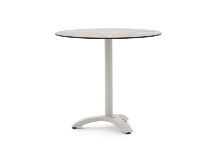 Bellagio tuinmeubelen Lisio tuintafel ø80cm (h:73cm) - Wit