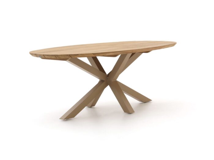 Hartman tuinmeubelen Hartman San Sebastian dining tuintafel 200x120x76cm Laagste prijsgarantie! – Taupe