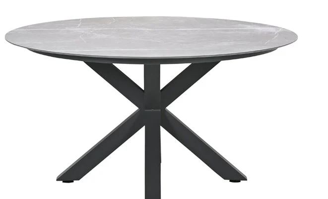 Garden impressions Lowland tafel dia. 150 cm Centostone sicilian grey - grijs