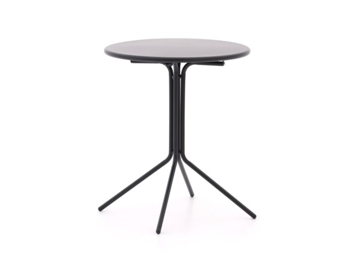 Forza Furniture Aziano klaptafel ø 60cm (h:70cm) – Zwart
