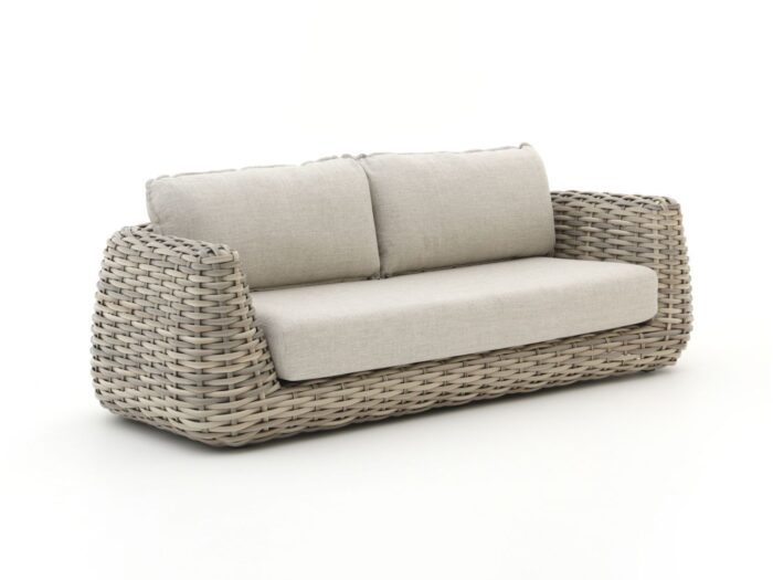 Tierra Outdoor Wakkanda lounge tuinbank 3-zits 236cm Laagste prijsgarantie! – Taupe