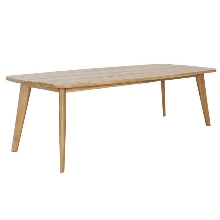 BUITEN living Rixos dining tuintafel 6 personen | hardhout | teaklook | 220cm – Light Teak