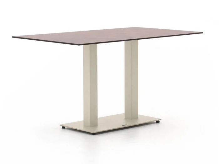 Forza Furniture Orta tuintafel 140x80x73cm - Wit