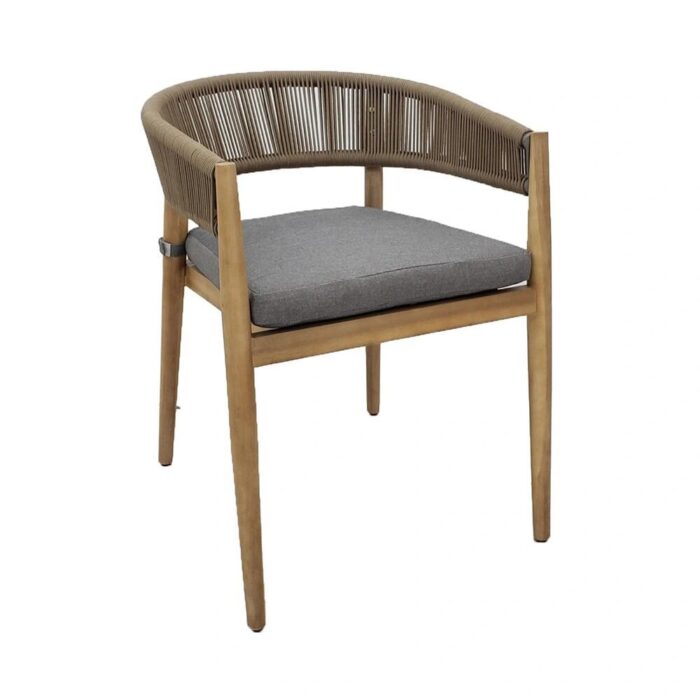 Buitengewoon de boet Brienza Dining Tuinstoel – bruin