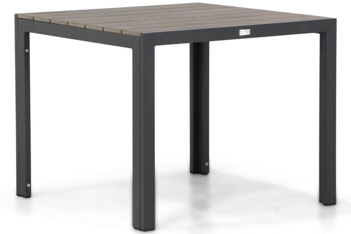 Lifestyle Garden Furniture Young dining tuintafel 92 x 92 cm – Grijs-antraciet