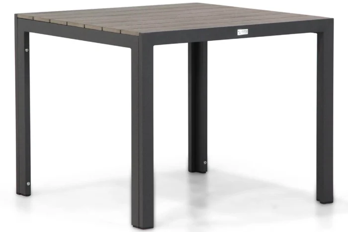 Lifestyle Garden Furniture Young dining tuintafel 92 x 92 cm - Grijs-antraciet