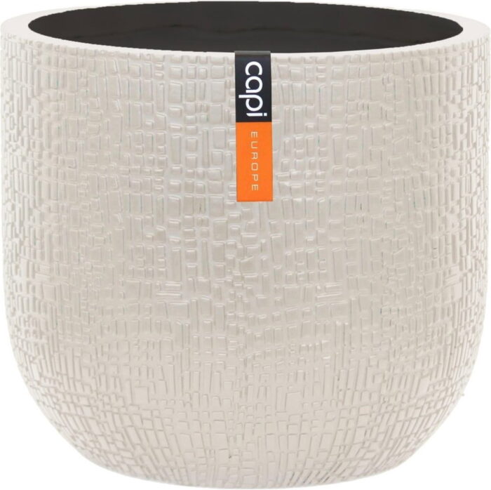 Capi europe Pot bol Skin 14×13 beige bloempot