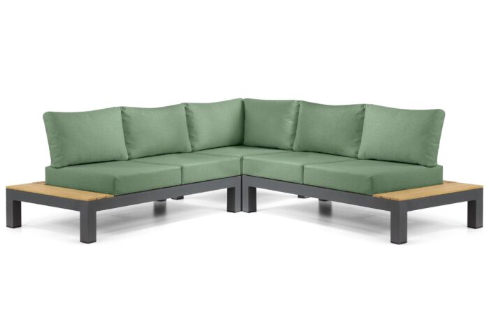 Lifestyle Garden Furniture Vittoria hoek loungeset 3-delig – Grijs-antraciet
