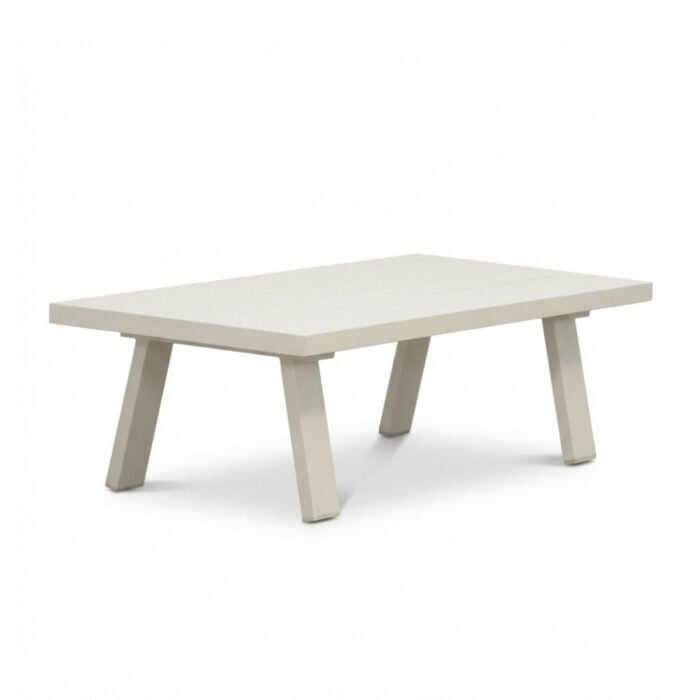 LUX outdoor living Venezia loungetafel | aluminium | beige | 121x60cm