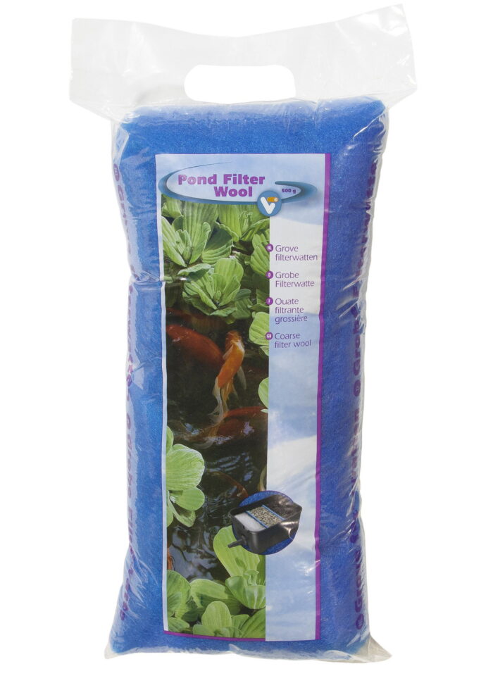 Vt Filterwatten blauw 500 gram Velda