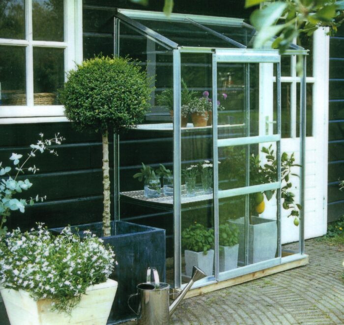 Muurkas tuinkas kweekkas 132x69cm