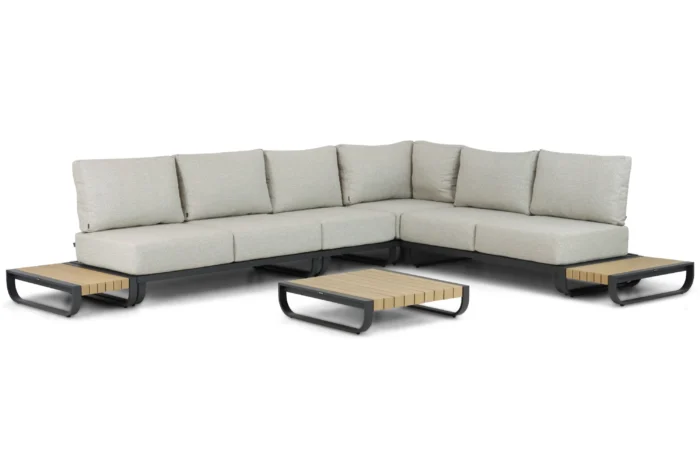 Lifestyle Garden Furniture Venice hoek loungeset 7-delig - Grijs-antraciet