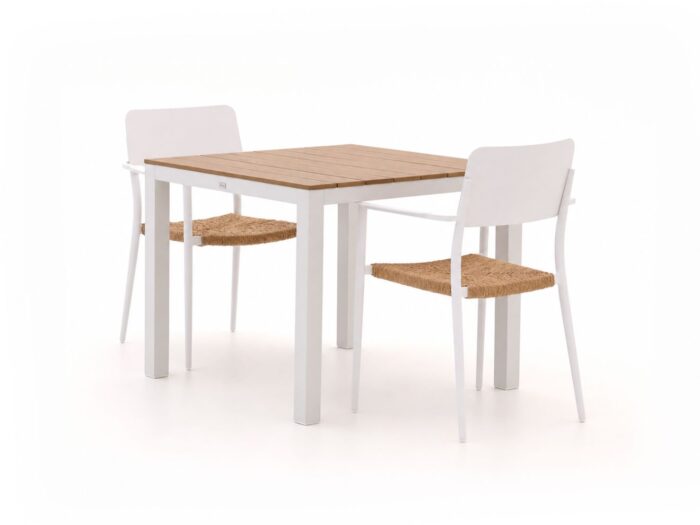 Bellagio tuinmeubelen Cino/Fidenza 90cm dining tuinset 3-delig stapelbaar