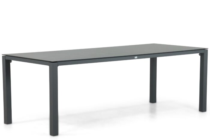 Presto Mateo dining tuintafel 220 x 90 cm – Grijs-antraciet