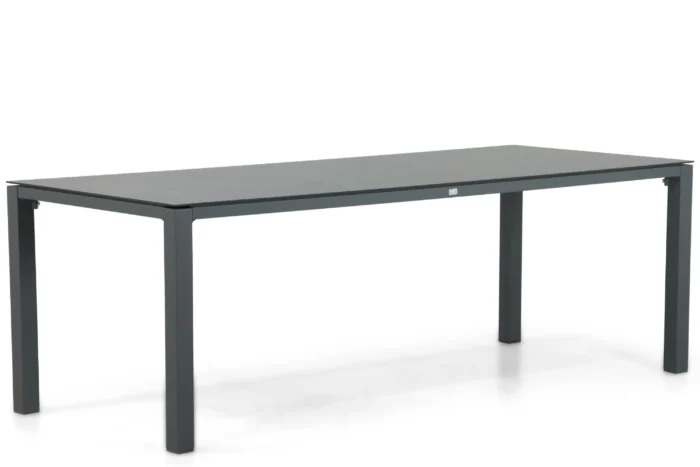 Presto Mateo dining tuintafel 220 x 90 cm - Grijs-antraciet