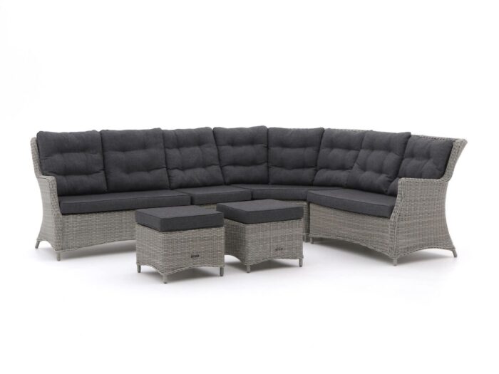 Intenso Furniture Intenso Milano hoek loungeset 6-delig Laagste prijsgarantie! – Grijs