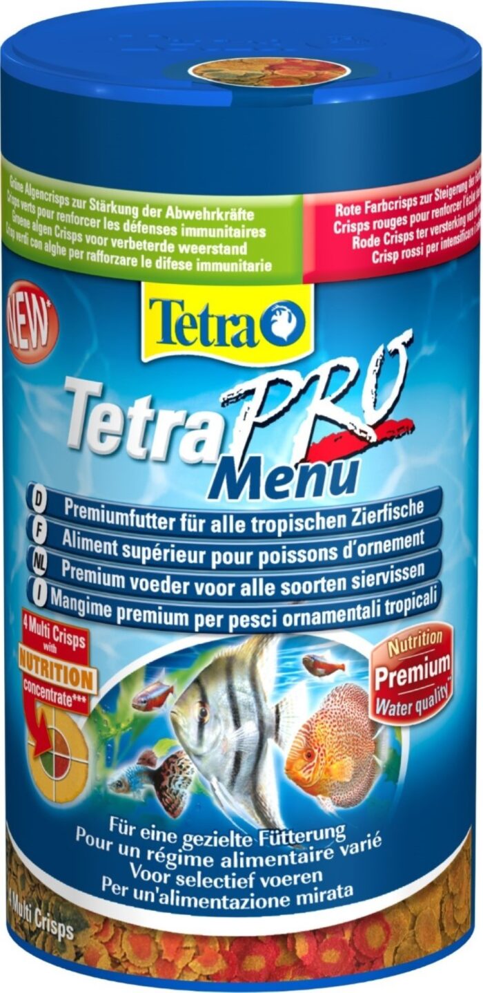 Tetra Pro menu 250 ml Vis Gebr. de Boon – Zie Foto