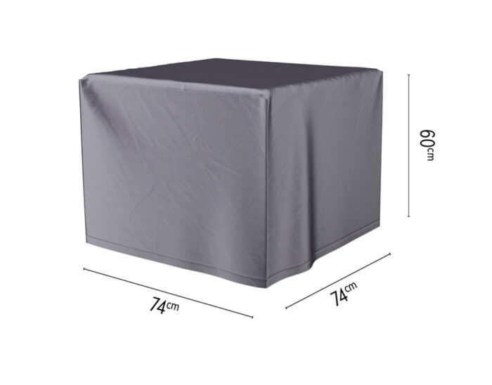 Aerocover Lounge-, koffie- en vuurtafelhoes 74x74xH60 cm – grijs