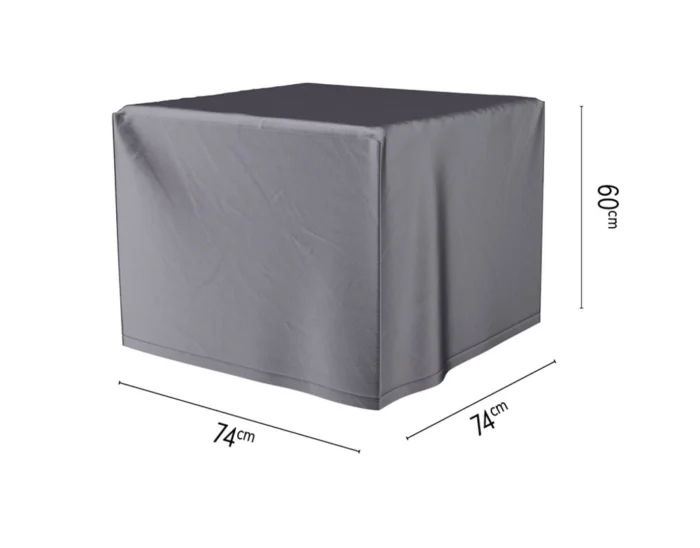 Aerocover Lounge-, koffie- en vuurtafelhoes 74x74xH60 cm - grijs