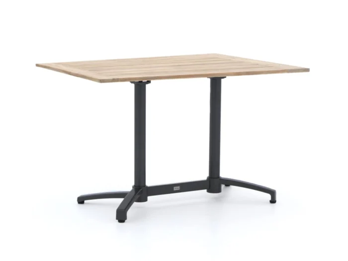 Bellagio tuinmeubelen Canzo klaptafel 140x80x75cm - Grijs