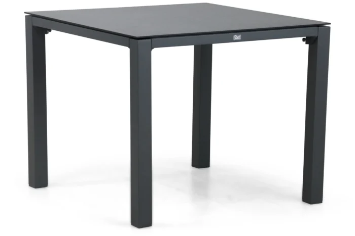 Presto Mateo dining tuintafel 90 x 90 cm - Grijs-antraciet