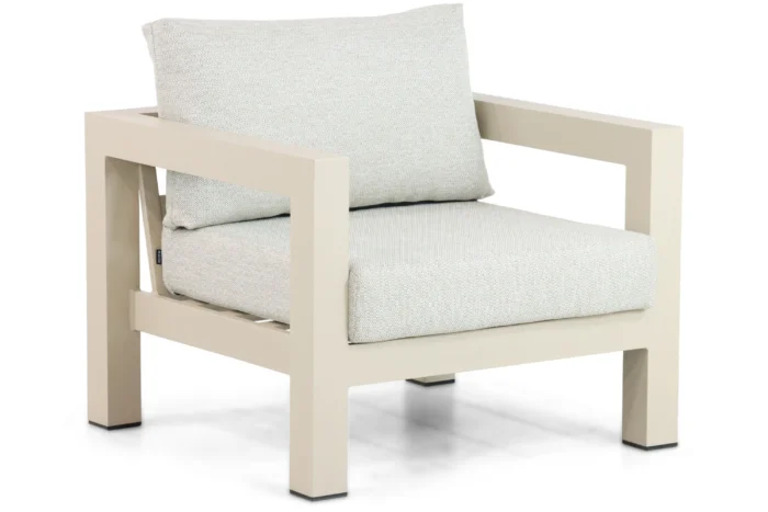Lifestyle Garden Furniture Luca lounge tuinstoel - Taupe-naturel-bruin