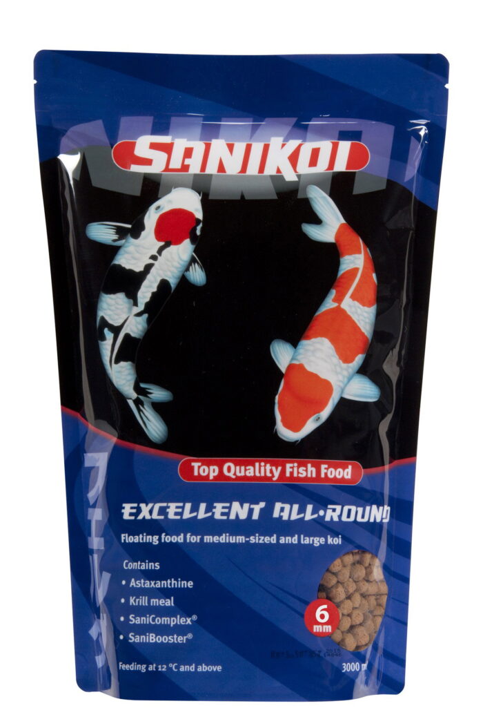 Velda Karpervoer Sanikoi Excelent allround 6 mm 3 liter – Zie Foto