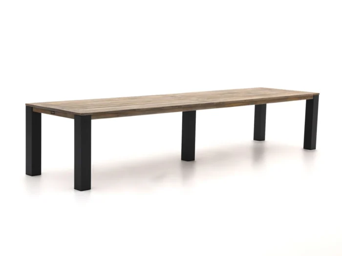 ROUGH Furniture ROUGH-X dining tuintafel 400x100x76cm - Bruin