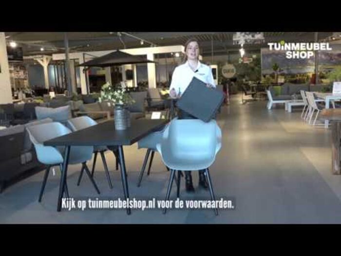 Tuinmeubelshop Universeel tuinkussen t.b.v. Sophie – Grijs-antraciet
