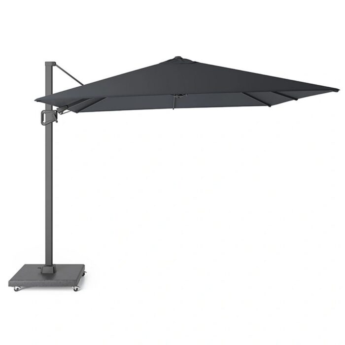 Buitengewoon de boet Halifax Zweefparasol 300×300 cm Antraciet