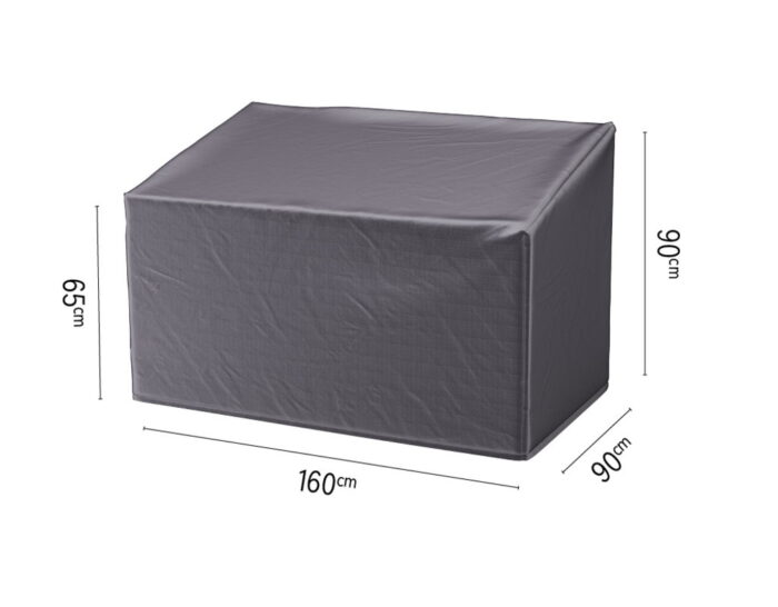 Aerocover Loungebankhoes 160x90xH65/90 cm – grijs
