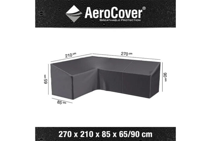 Platinum AeroCover | Loungesethoes 270 x 210 x 85 x 65(h) cm | L-vorm Links