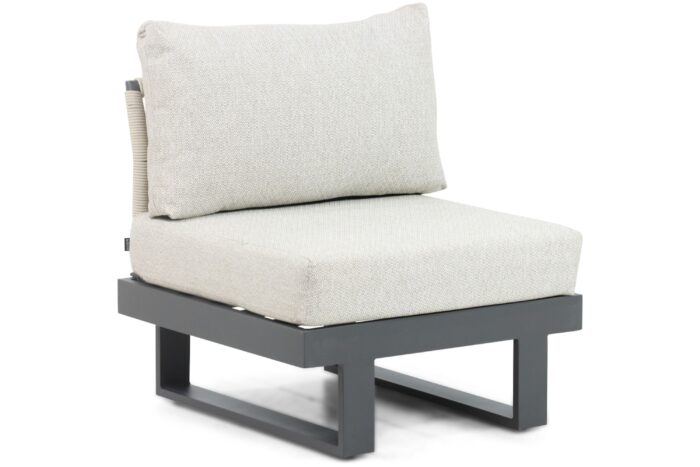 Lifestyle Garden Furniture Lorenzo midden module – Grijs-antraciet