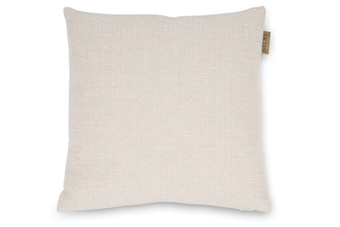 Stoff Mocha Weave sierkussen 45 x 45 cm – Zand/Beige