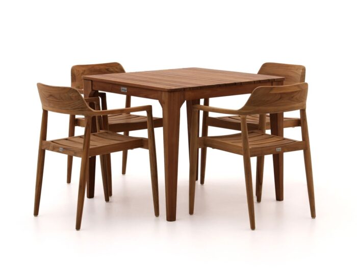 Bellagio tuinmeubelen Bellagio Balba/Bruca 90cm dining tuinset 5-delig stapelbaar Laagste prijsgarantie!