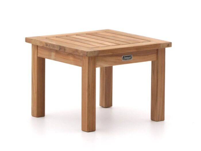 Bellagio tuinmeubelen Sunyard Wales bijzet tuintafel 50x50x38cm – Bruin