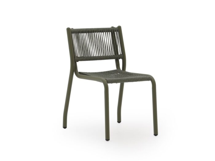 Manifesto Furniture Manifesto Misurina dining tuinstoel stapelbaar Laagste prijsgarantie! – Groen