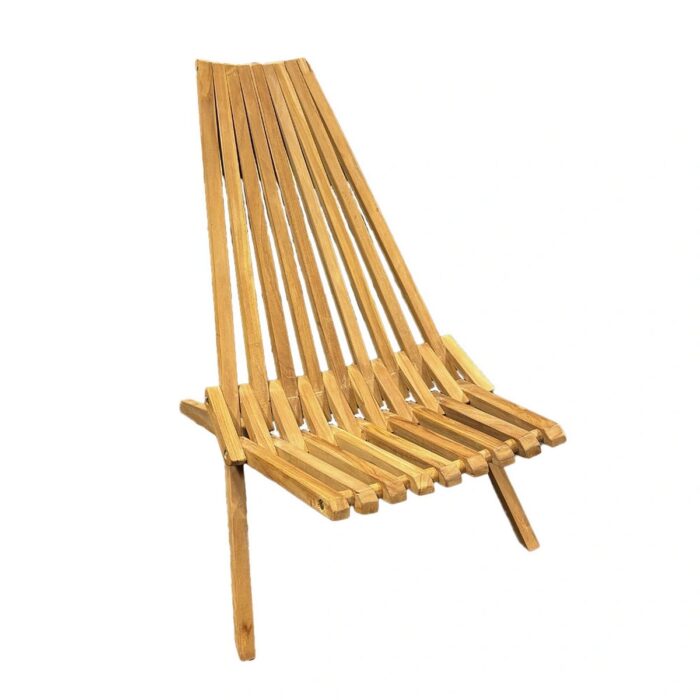 Buitengewoon de boet Easton Sunbathing Chair – bruin