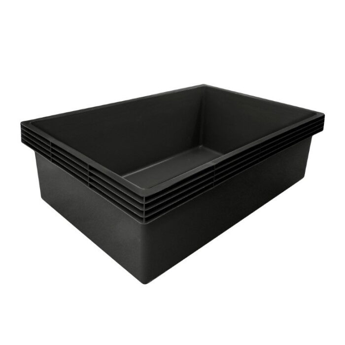 Ubbink Victoria Quadro 7 zwart container 980l 60x175x118 cm