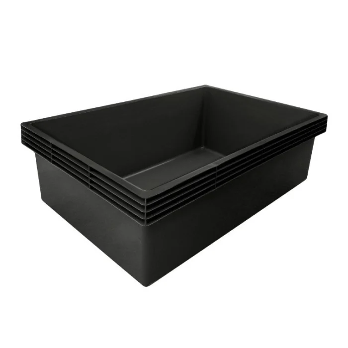 Ubbink Victoria Quadro 7 zwart container 980l 60x175x118 cm