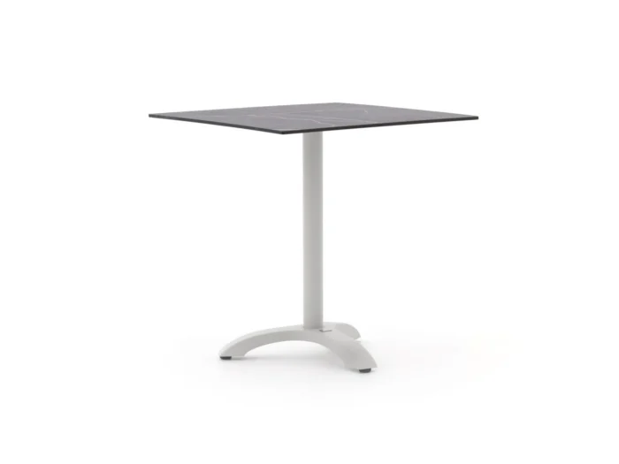Bellagio tuinmeubelen Lisio tuintafel 70x70x73cm - Wit
