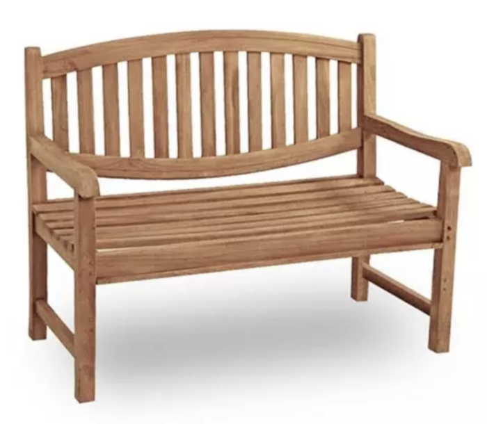 Buitengewoon de boet Semarang Tuinbank 150 cm – bruin