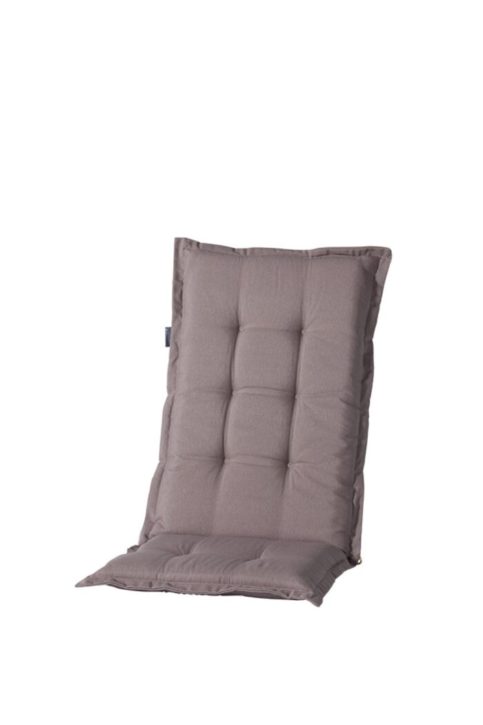 Madison 2 stuks! Kussen hoog 50×123 Panama taupe – wit